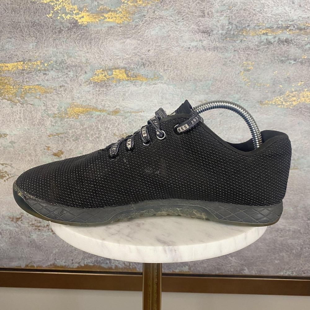 NOBULL Shoes Mens Size 8 Black Trainer CrossFit Games Sneakers Low Top Athletic - Picture 6 of 10